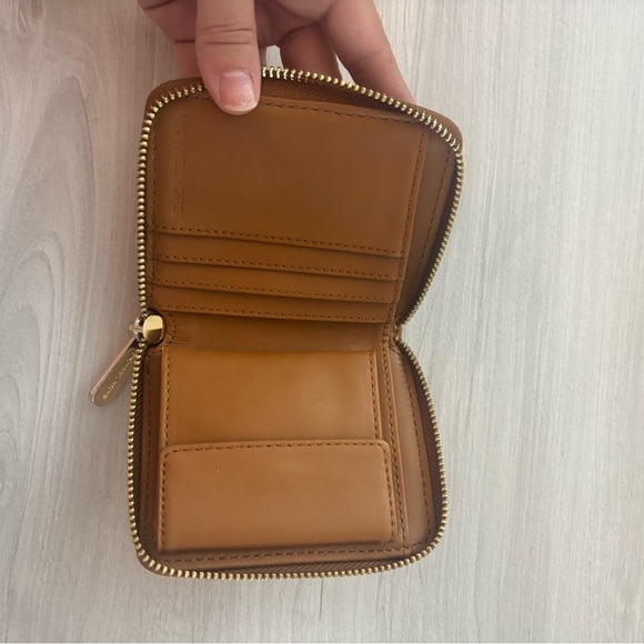Michael Kors Tan and Brown Wallet - Picture 4 of 5